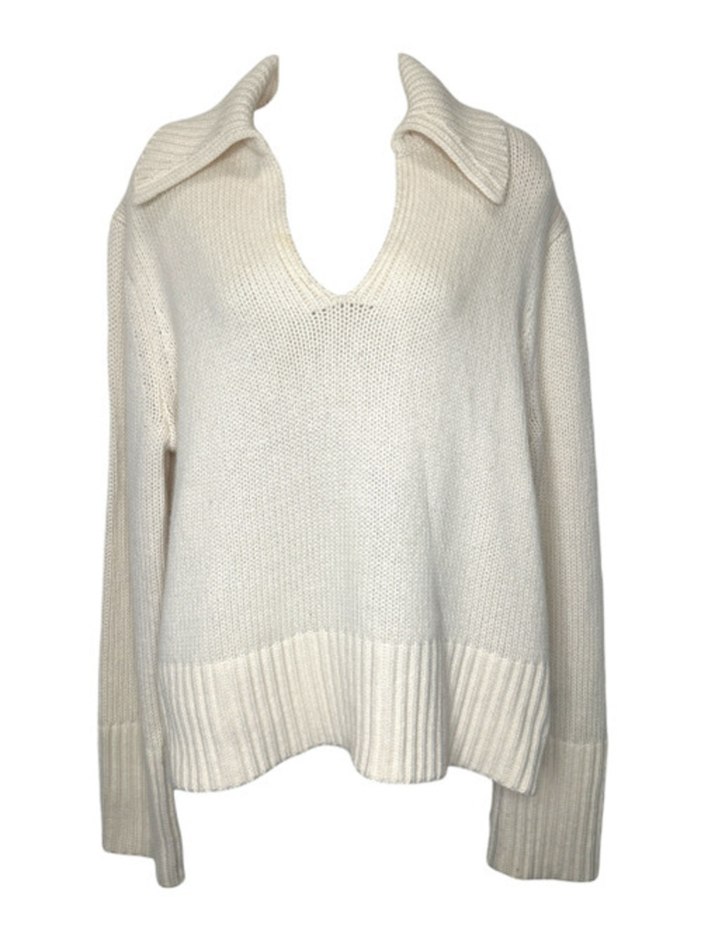 Jenni Kayne Phoebe Cashmere Polo Sweater